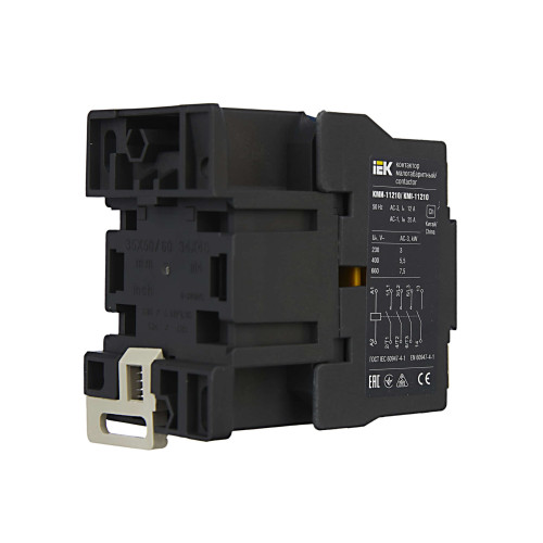 Контактор КМИ-11210 12А 24В/АС3 1NO IEK