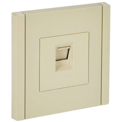 FORTE&PIANO Розетка компьютерная RJ45 кат.6 FP431 ваниль IEK
