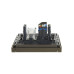 FORTE&PIANO Розетка двойная TV+RJ45 кат.6 FP337 серый IEK FORTE&PIANO Розетка двойная TV+RJ45 кат.6 FP337 серый IEK