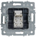 BRITE Розетка телефонная RJ11 РТ10-БрБ белый IEK BRITE Розетка телефонная RJ11 РТ10-БрБ белый IEK