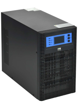 ITK ELECTRA OT ИБП однофазный онлайн 6кВА/6кВт LCD дисплей 192-240VDC клеммная колодка без АКБ с регулируемым зарядным устройством USB EPO RS232 SNMP слот Tower