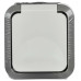 TORS Розетка 1-местная заземляющим контактом и крышкой 16А IP55 TS220 серо-белый IEK