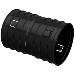 Муфта соединительная для двустенной трубы d=140мм IEK