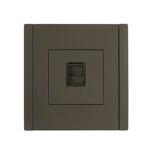 FORTE&PIANO Розетка компьютерная RJ45 кат.5E FP332 серый IEK