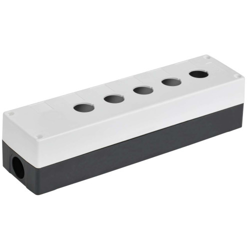 Корпус КП105(6)-Р для кнопок 5(6) мест белый IEK