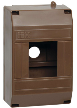KREPTA 3 Корпус пластиковый КМПн 1/4 IP20 дуб IEK