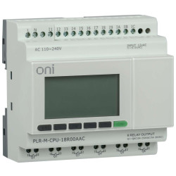 Микро ПЛК PLR-M. CPU DI12/DO06(R) 220В AC ONI