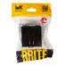 BRITE Выключатель 2-клавишный с индикацией 10А ВС10-2-1-БрЧ черный IEK BRITE Выключатель 2-клавишный с индикацией 10А ВС10-2-1-БрЧ черный IEK