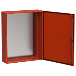 TITAN 5 Корпус металлический ЩМП-100.80.25 УХЛ1 IP66 RAL3020 красный IEK