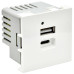 PRIMER РКЮ-25-40-П Розетка USB A+C 5В 4,2А (2 модуля) белая IEK PRIMER РКЮ-25-40-П Розетка USB A+C 5В 4,2А (2 модуля) белая IEK