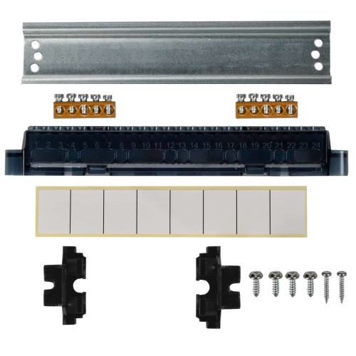 TEKFOR Корпус пластиковый ЩРН-П-8 IP41 белая дверь IEK