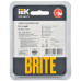 BRITE Рамка 1 -местная РУ-1-2-БрТБ стекло темная бронза IEK