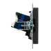 BRITE Розетка компьютерная двойная RJ45 кат.6 РК11-2-БрГ графит IEK BRITE Розетка компьютерная двойная RJ45 кат.6 РК11-2-БрГ графит IEK