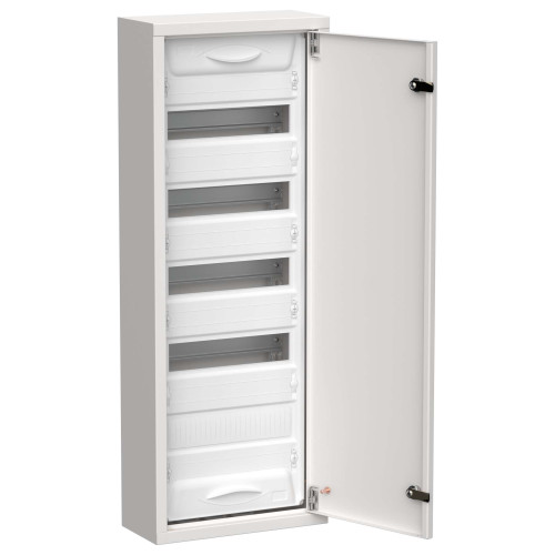 TITAN 5 Корпус металлический ЩРн-60 (1х60) 835х310х140мм IP31 белый (одна дверь) IEK