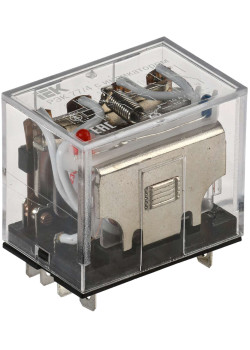 Реле РЭК77/4(LY4) с индикацией 10А 230В AC IEK