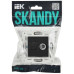 SKANDY Розетка двойная TV+RJ45 кат.5E SK-A14Bl черный IEK SKANDY Розетка двойная TV+RJ45 кат.5E SK-A14Bl черный IEK