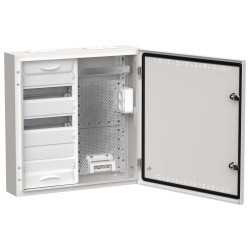 TITAN 5 Корпус комбинированный ЩРн-36 (2х36) 585х570х140мм IP30 белый IEK