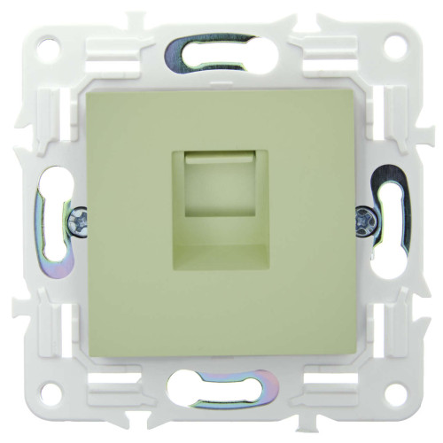 SKANDY Розетка компьютерная RJ45 кат.5E SK-K01G мятный IEK