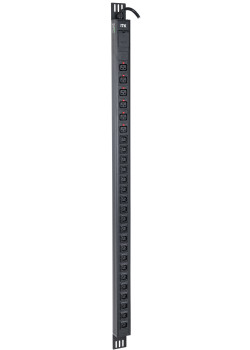 ITK PDU вертикальный 33U 1 фаза 32А 20 розеток C13 + 6 розеток C19 кабель 3м вилка IEC60309 (промышленная)