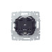 BRITE Розетка 1-местная с заземлением с защитными шторками и крышкой 16А IP44 РСбш10-3-44-БрШ шампань IEK BRITE Розетка 1-местная с заземлением с защитными шторками и крышкой 16А IP44 РСбш10-3-44-БрШ шампань IEK