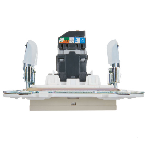 SKANDY Розетка компьютерная RJ45 кат.5E SK-K01B бежевый IEK