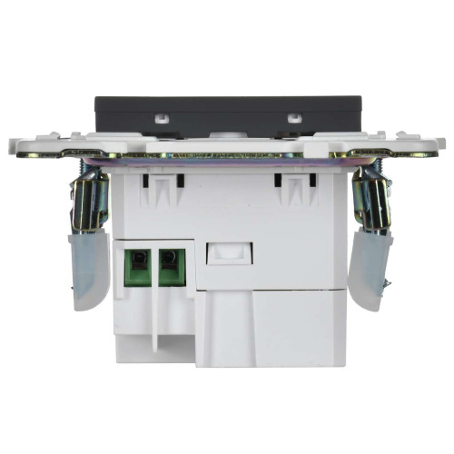 SKANDY Розетка USB A+C 18Вт SK-R13G графит IEK