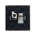 FORTE&PIANO Розетка двойная RJ11+RJ45 кат.5E FP535 сталь IEK