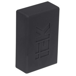 ELECOR Заглушка КМЗ 15х10 черный (4шт/компл) IEK