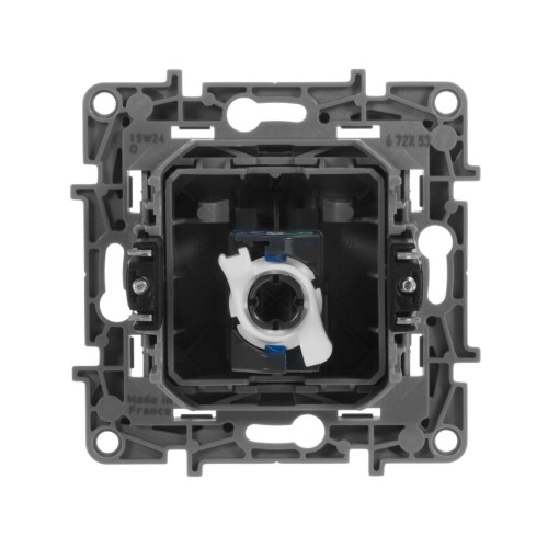 ETIKA Розетка компьютерная RJ45 категория 6 UTP антрацит