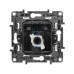 ETIKA Розетка компьютерная RJ45 категория 6 UTP антрацит