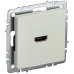 BRITE Розетка HDMI РHDMI-0-БрКр бежевый IEK BRITE Розетка HDMI РHDMI-0-БрКр бежевый IEK