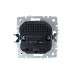BRITE Розетка 1-местная с заземлением с защитными шторками 16А с USB A+C 18Вт РЮш11-1-БрТБ темная бронза IEK BRITE Розетка 1-местная с заземлением с защитными шторками 16А с USB A+C 18Вт РЮш11-1-БрТБ темная бронза IEK