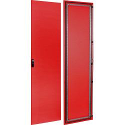 FORMAT Дверь металлическая 2000х600мм RAL3020 красная IEK