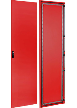FORMAT Дверь металлическая 2000х600мм RAL3020 красная IEK