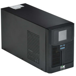 ITK ELECTRA LT ИБП однофазный линейно-интерактивный 1,5кВА/1,2кВт 2хSchuko LCD дисплей 24VDC без АКБ USB RJ45/11
