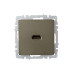 BRITE Розетка HDMI РHDMI-0-БрШ шампань IEK BRITE Розетка HDMI РHDMI-0-БрШ шампань IEK
