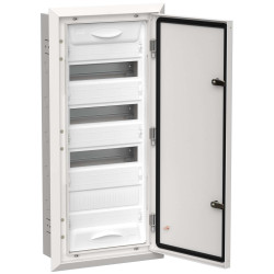 TITAN 5 Корпус металлический ЩРв-48 (1х48) 755х365х130мм IP31 белый (одна дверь) IEK