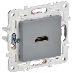 SKANDY Розетка HDMI SK-H01Gr серый IEK
