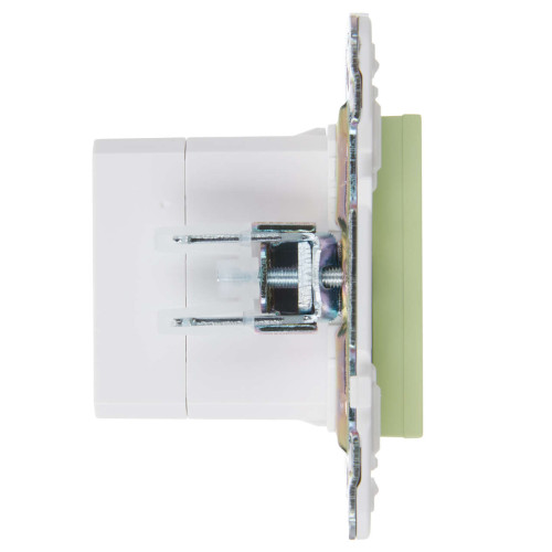 SKANDY Розетка USB A+C 18Вт SK-R13G мятный IEK