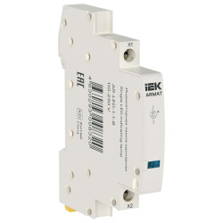 ARMAT Лампа индикаторная одинарная LED 110-230В AC голубая IEK