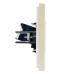 FORTE&PIANO Розетка компьютерная RJ45 кат.6 FP431 ваниль IEK