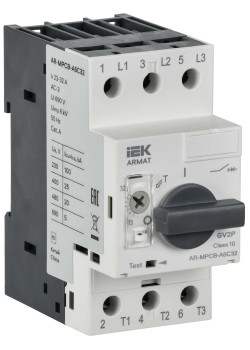 ARMAT Автоматический выключатель защиты двигателя A6 GV2P 23-32А IEK