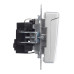 BRITE Розетка 1-местная с заземлением с защитными шторками и крышкой 16А IP20 РСбш10-3-БрА алюминий IEK BRITE Розетка 1-местная с заземлением с защитными шторками и крышкой 16А IP20 РСбш10-3-БрА алюминий IEK