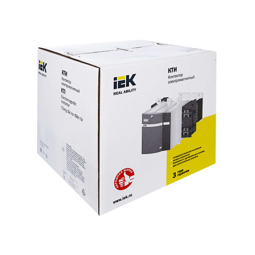 Контактор КТИ-5265 265А 400В/АС3 IEK