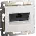VALENA Розетка компьютерная RJ45 категория 5Е UTP с захватами белый VALENA Розетка компьютерная RJ45 категория 5Е UTP с захватами белый