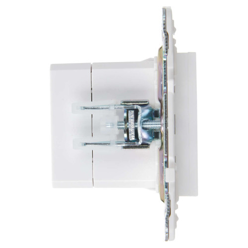 SKANDY Розетка USB A+C 18Вт SK-R13W арктический белый IEK