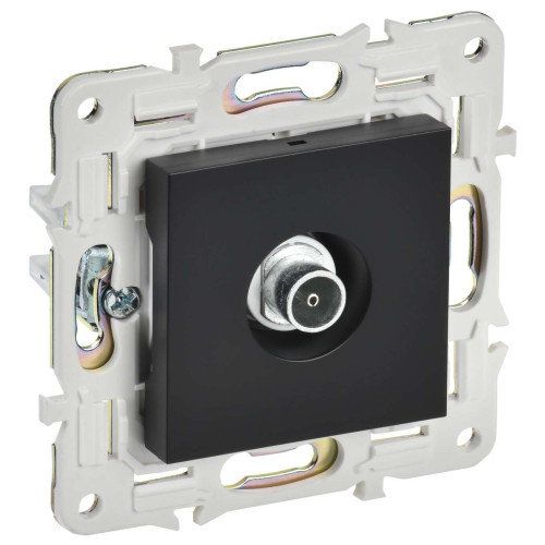 SKANDY Розетка TV оконечная SK-A12Bl черный IEK