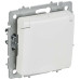 BRITE Розетка 1-местная с заземлением с защитными шторками и крышкой 16А IP20 РСбш10-3-БрАБ арктический белый IEK
