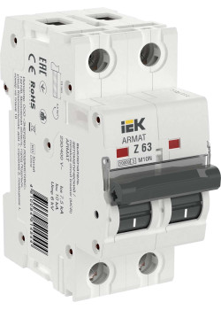 ARMAT Автоматический выключатель M10N 2P Z 63А IEK