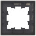 BRITE Рамка 1-местная РУ-1-2-Бр стекло черный матовый IEK BRITE Рамка 1-местная РУ-1-2-Бр стекло черный матовый IEK